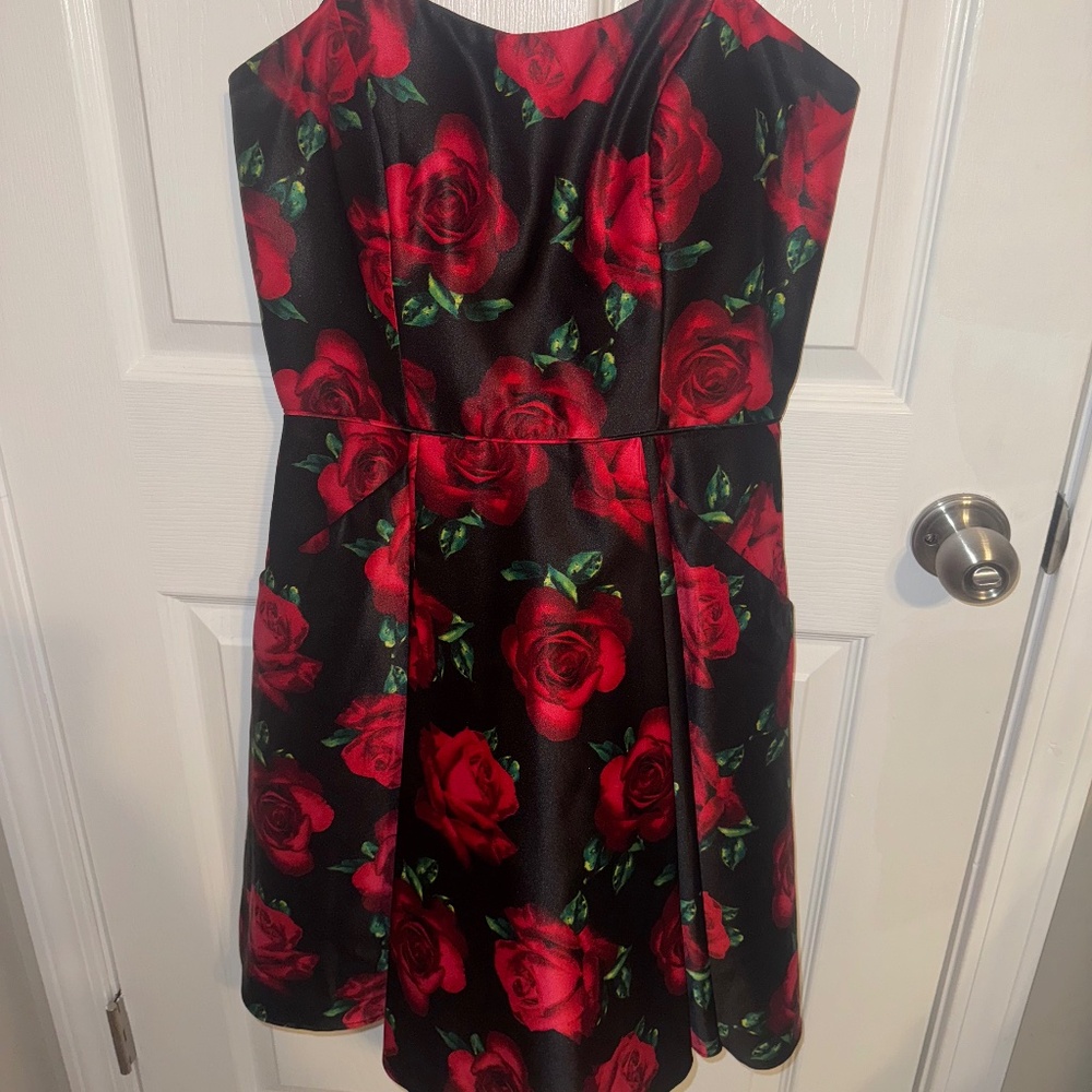 Floral formal dress